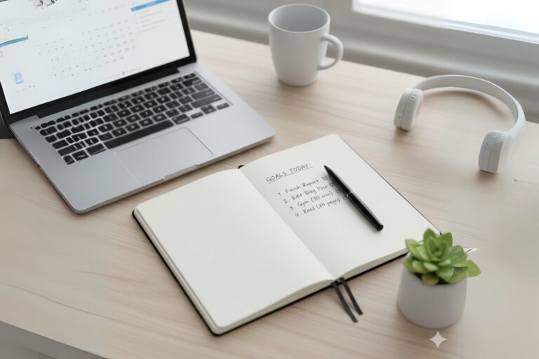 Planifier sa journée la veille